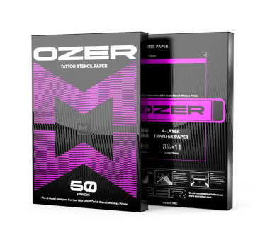 Papel de Transferencia Esténcil OZER - A4 - 50 hojas