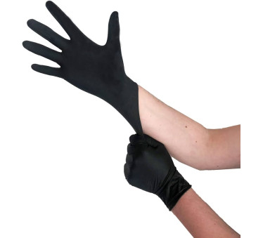 Guantes de Nitrilo Negro