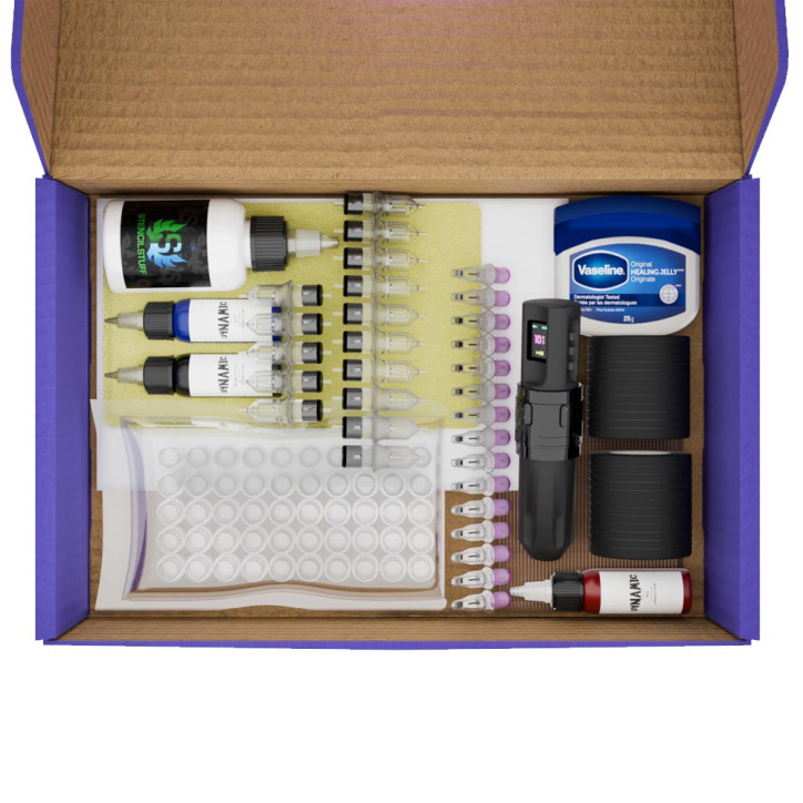 Kit de Tatuaje para Principiantes - Cortex Phantom Kit de Tatuaje para Principiantes - Cortex Phantom