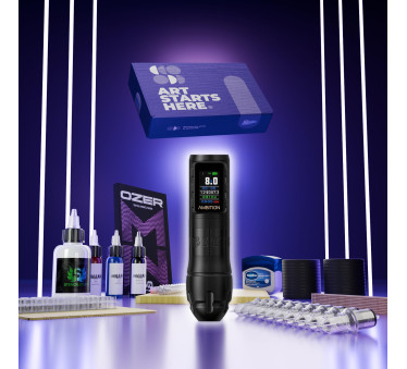 Kit de Tatuaje Profesional - Ambición Vibe Max