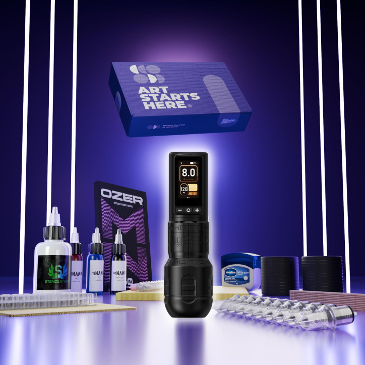 Kit de Tatuaje Profesional - Ambition Soldier 270 Kit de Tatuaje Profesional - Ambition Soldier 270